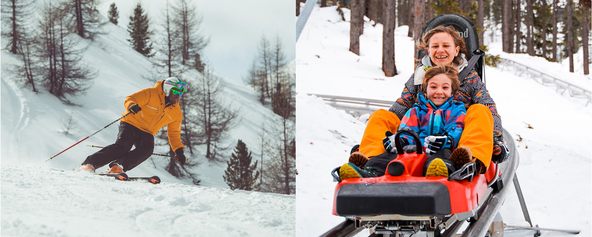 Snow takes center stage in Valdidentro!